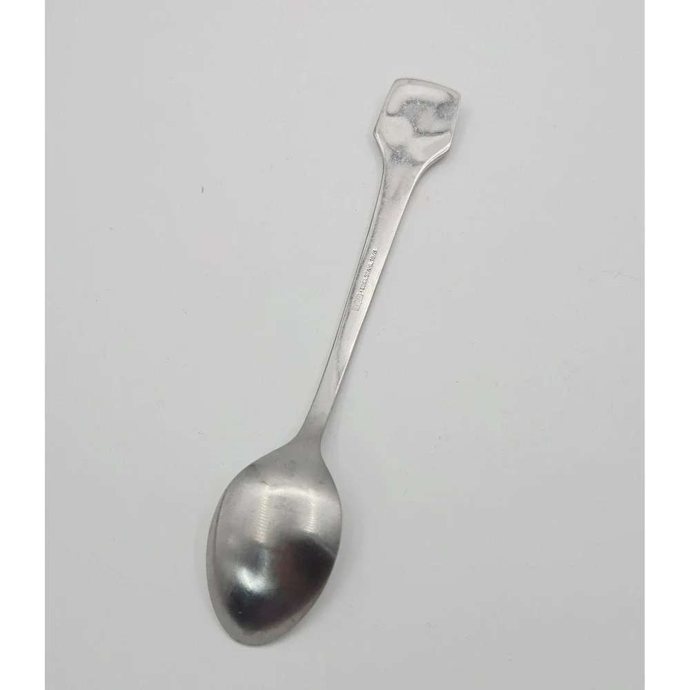 Vintage BSF Edelstahl 18/8 Honey Spoon Silver Bee Honeycomb German Flatware